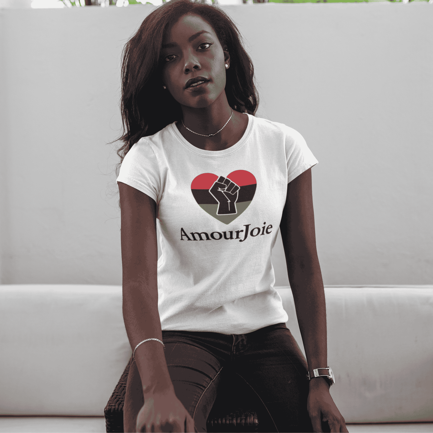 Black Fist classic tee For Women