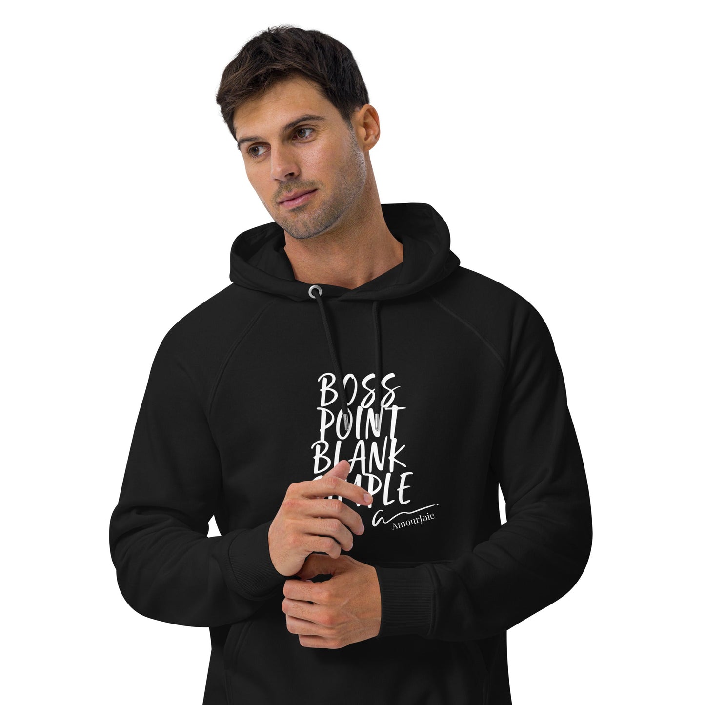 Amourjoie Boss Unisex eco raglan hoodie Amour-joie