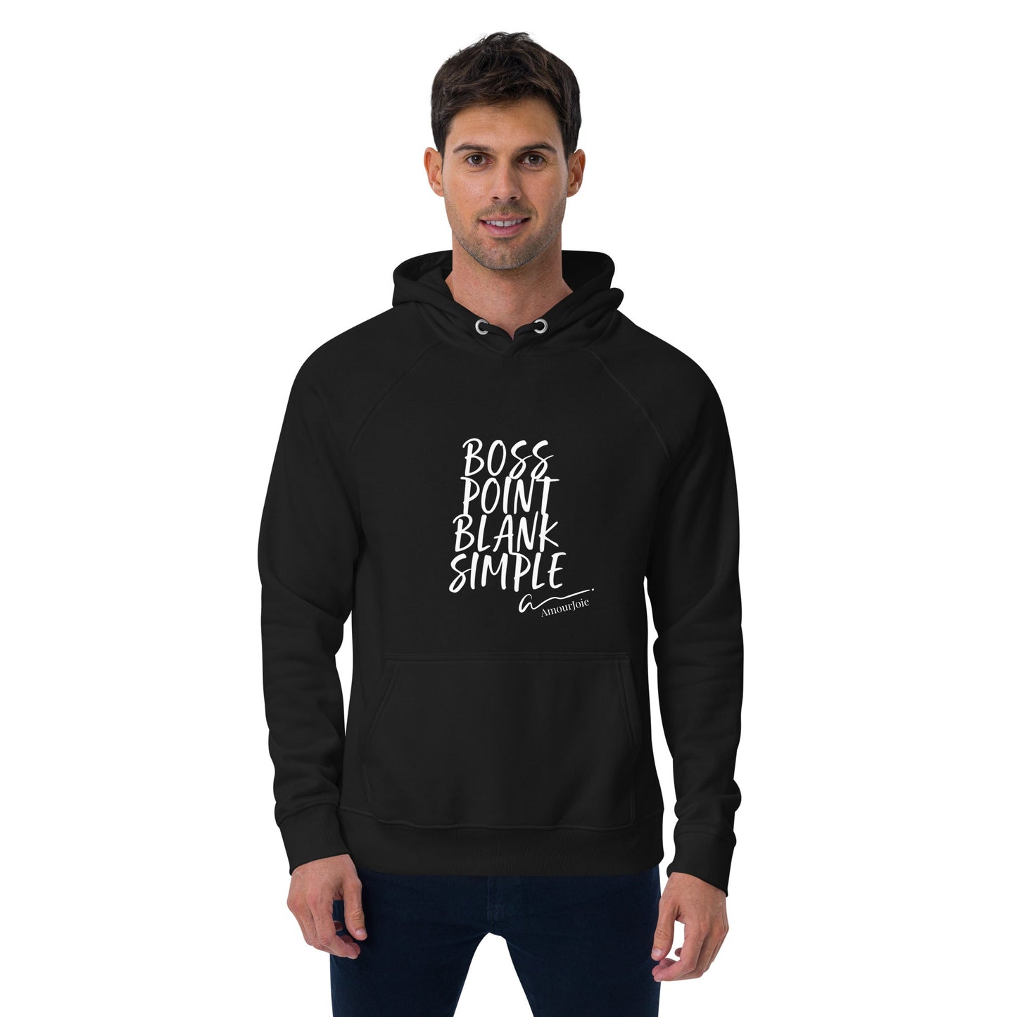 Amourjoie Boss Unisex eco raglan hoodie Amour-joie