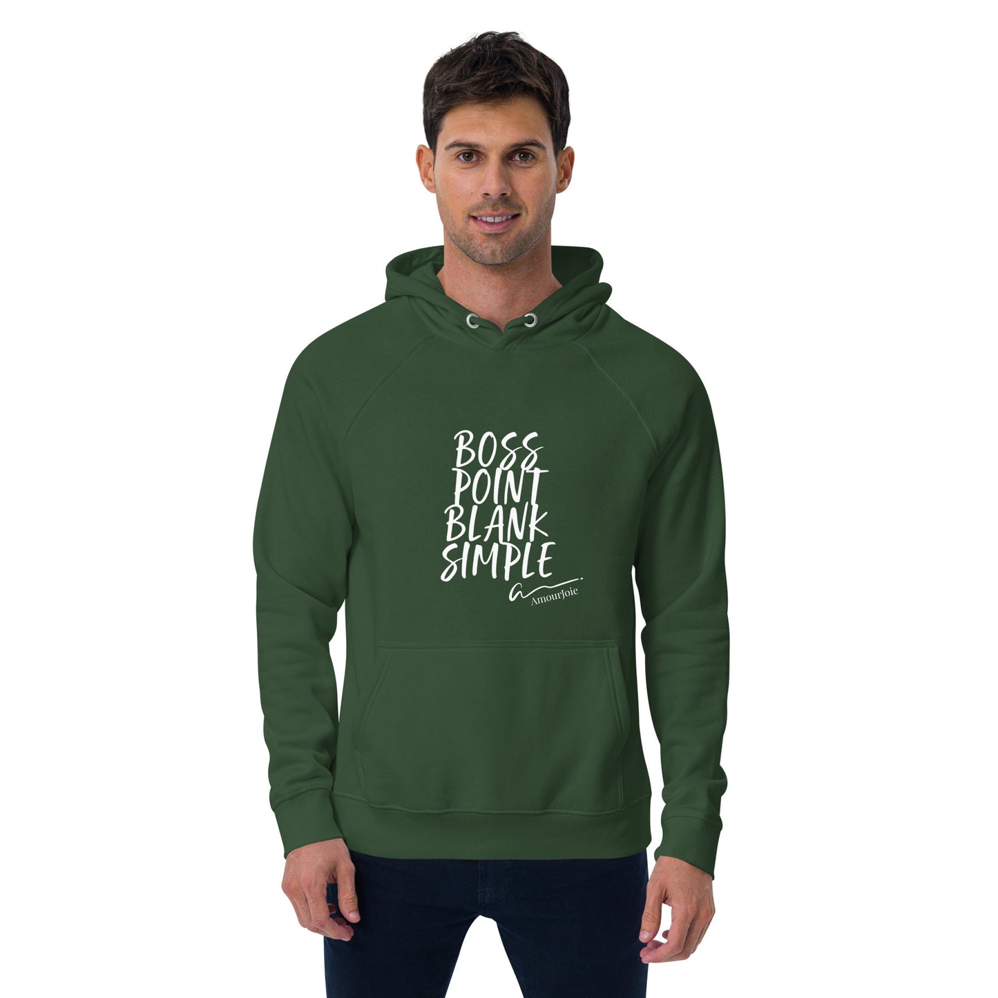 Amourjoie Boss Unisex eco raglan hoodie Amour-joie
