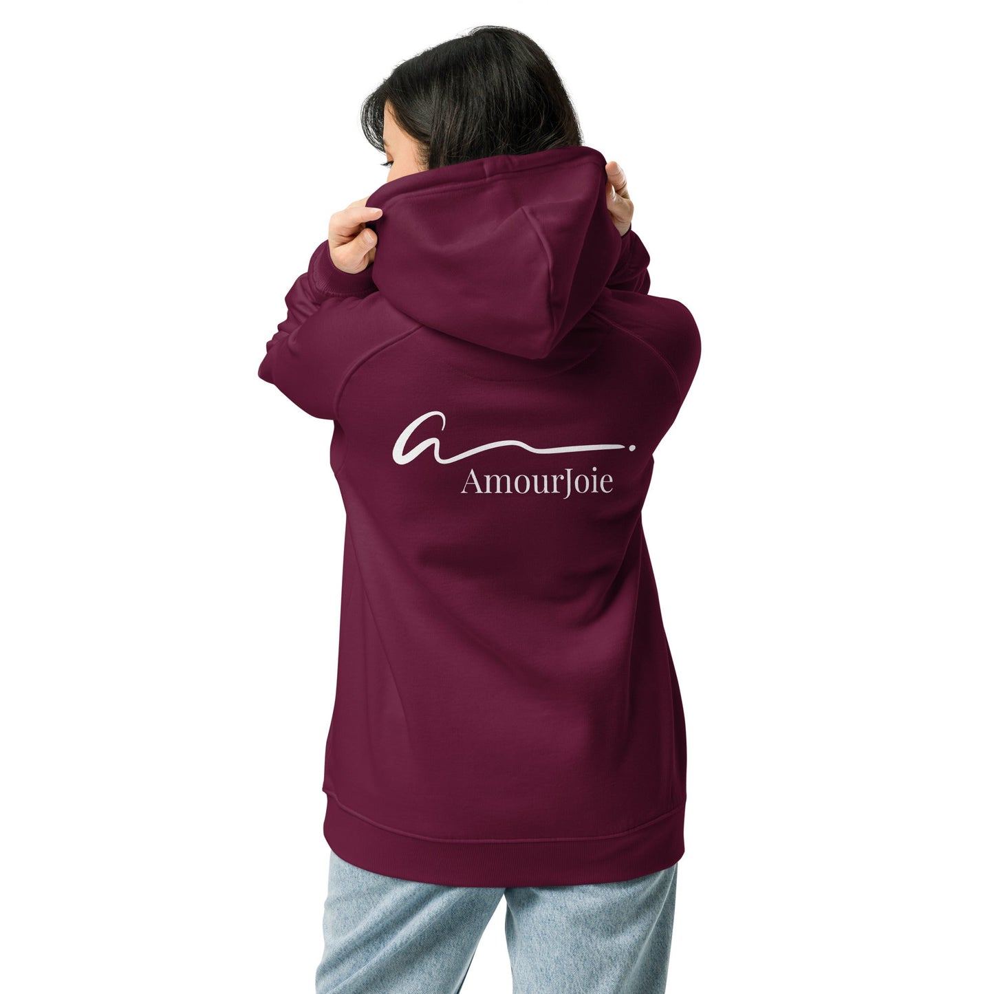 Amourjoie Boss Unisex eco raglan hoodie Amour-joie