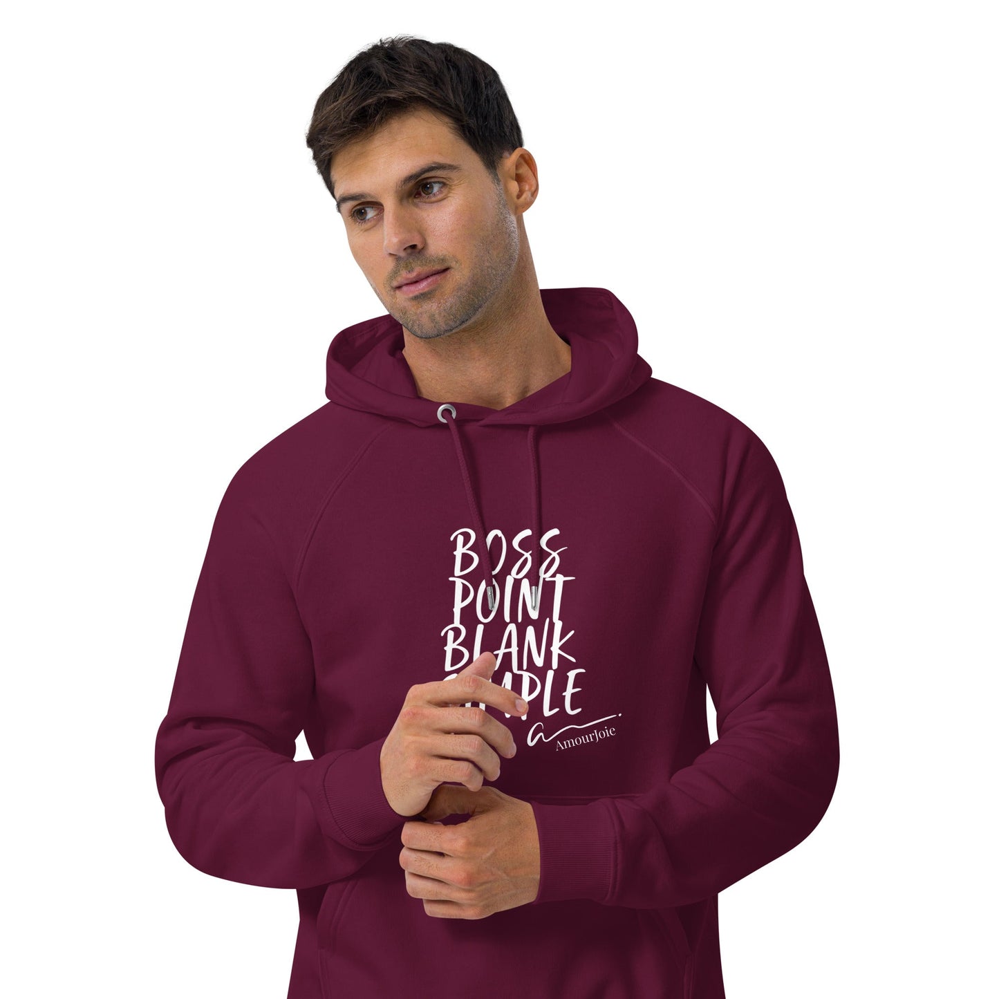 Amourjoie Boss Unisex eco raglan hoodie Amour-joie
