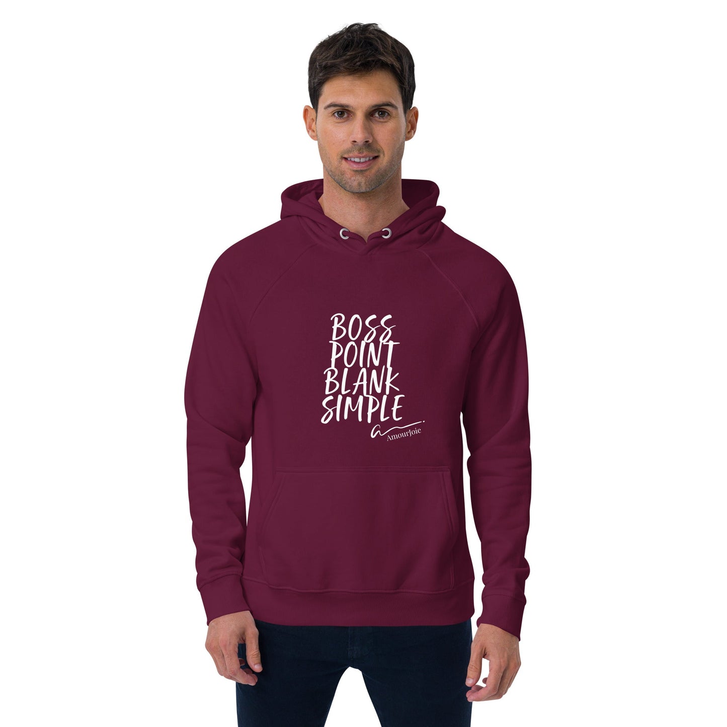 Amourjoie Boss Unisex eco raglan hoodie Amour-joie