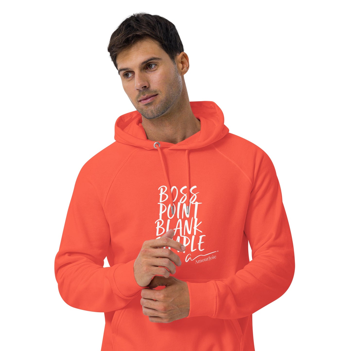 Amourjoie Boss Unisex eco raglan hoodie Amour-joie