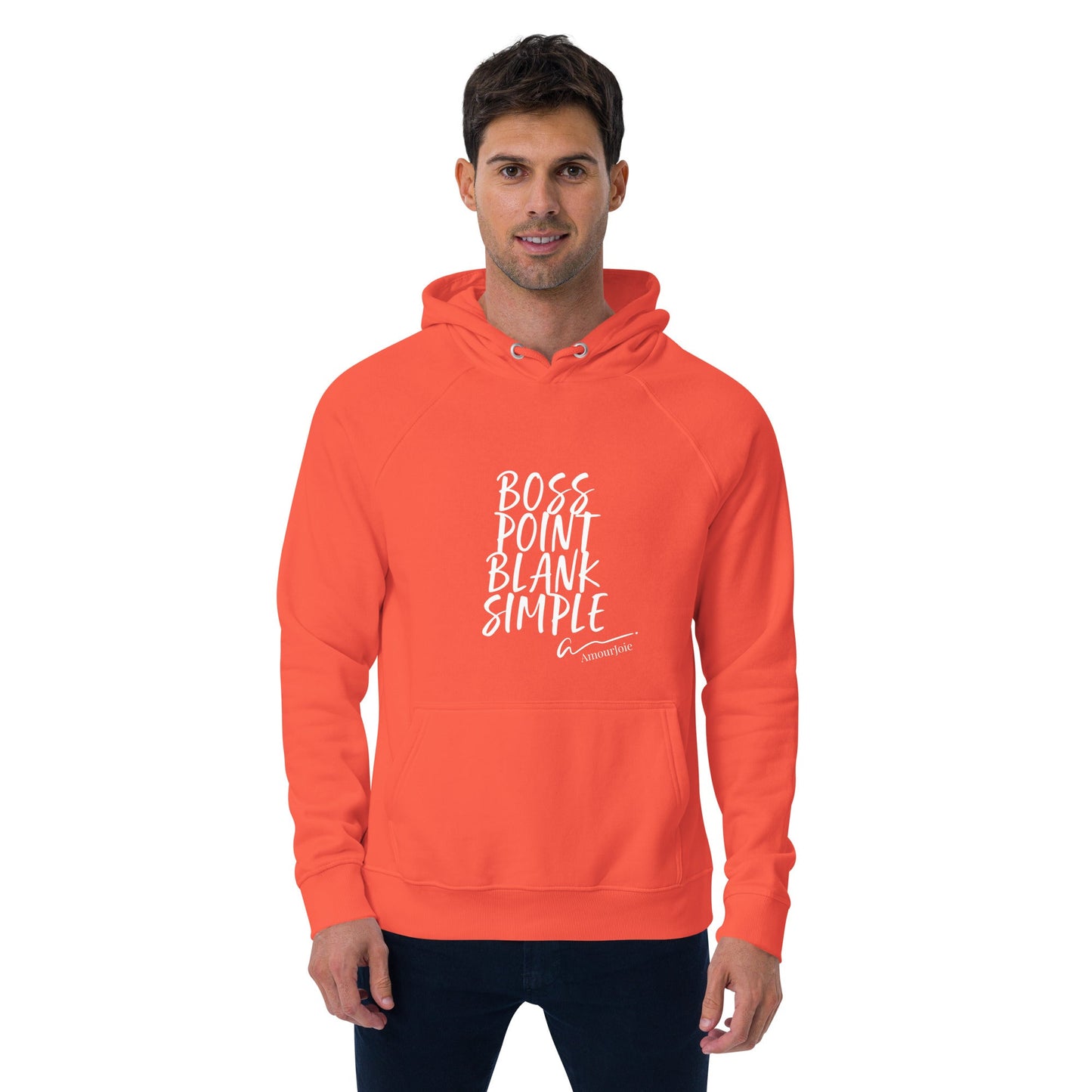 Amourjoie Boss Unisex eco raglan hoodie Amour-joie