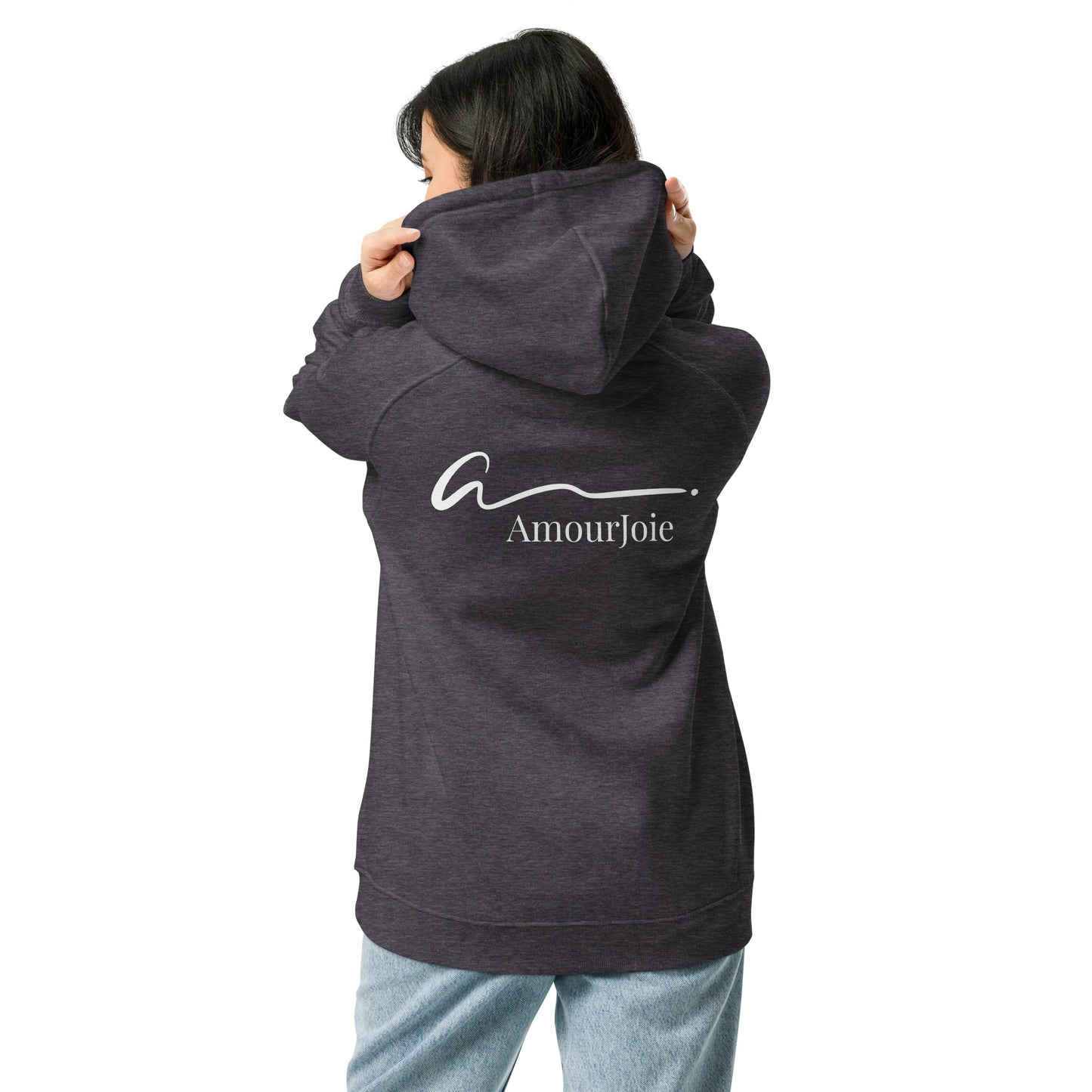 Amourjoie Boss Unisex eco raglan hoodie Amour-joie