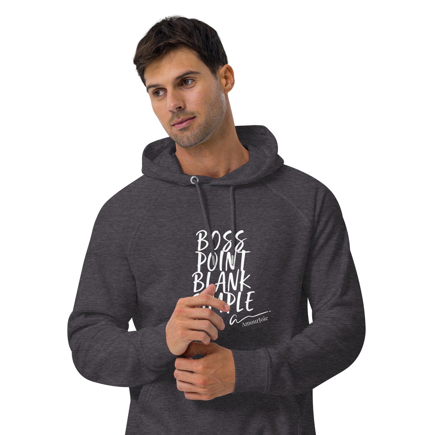 Amourjoie Boss Unisex eco raglan hoodie Amour-joie
