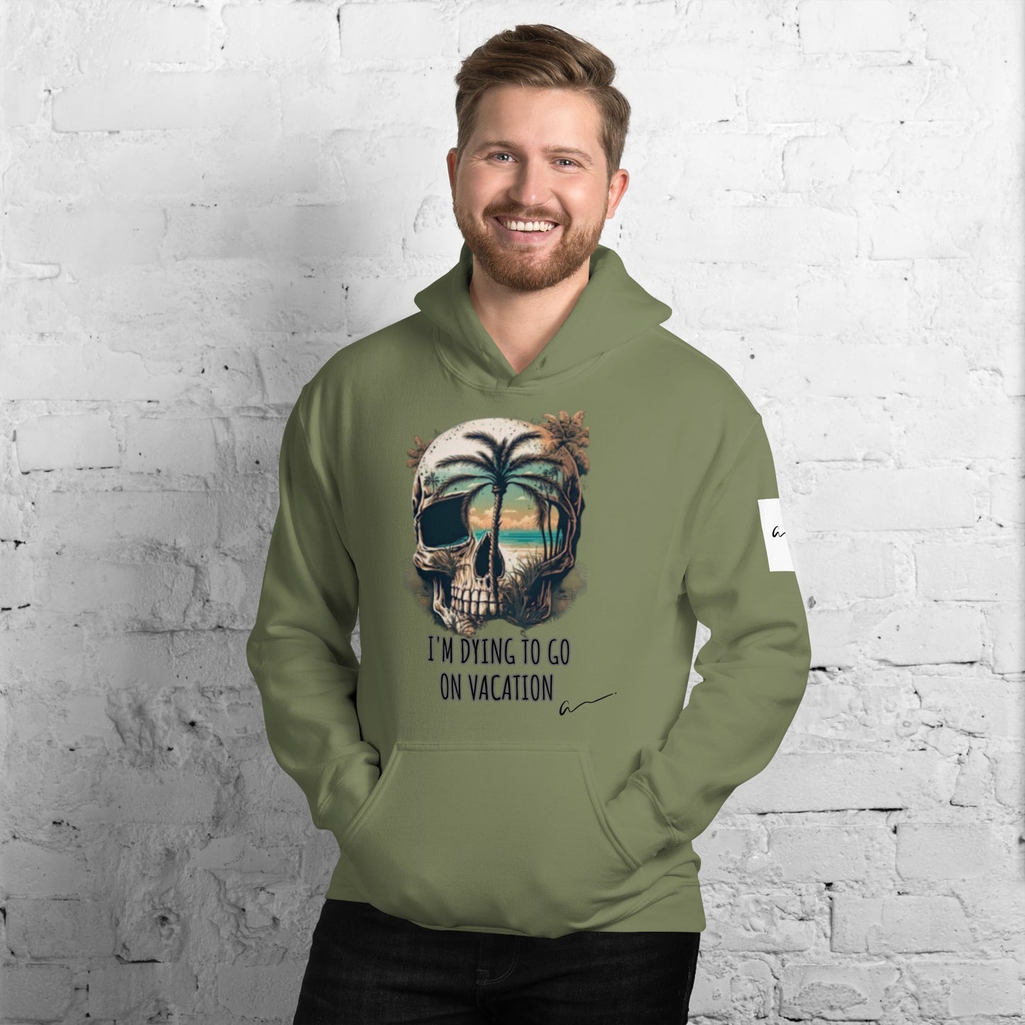 Vacation Men's Hoodie Amour-joie