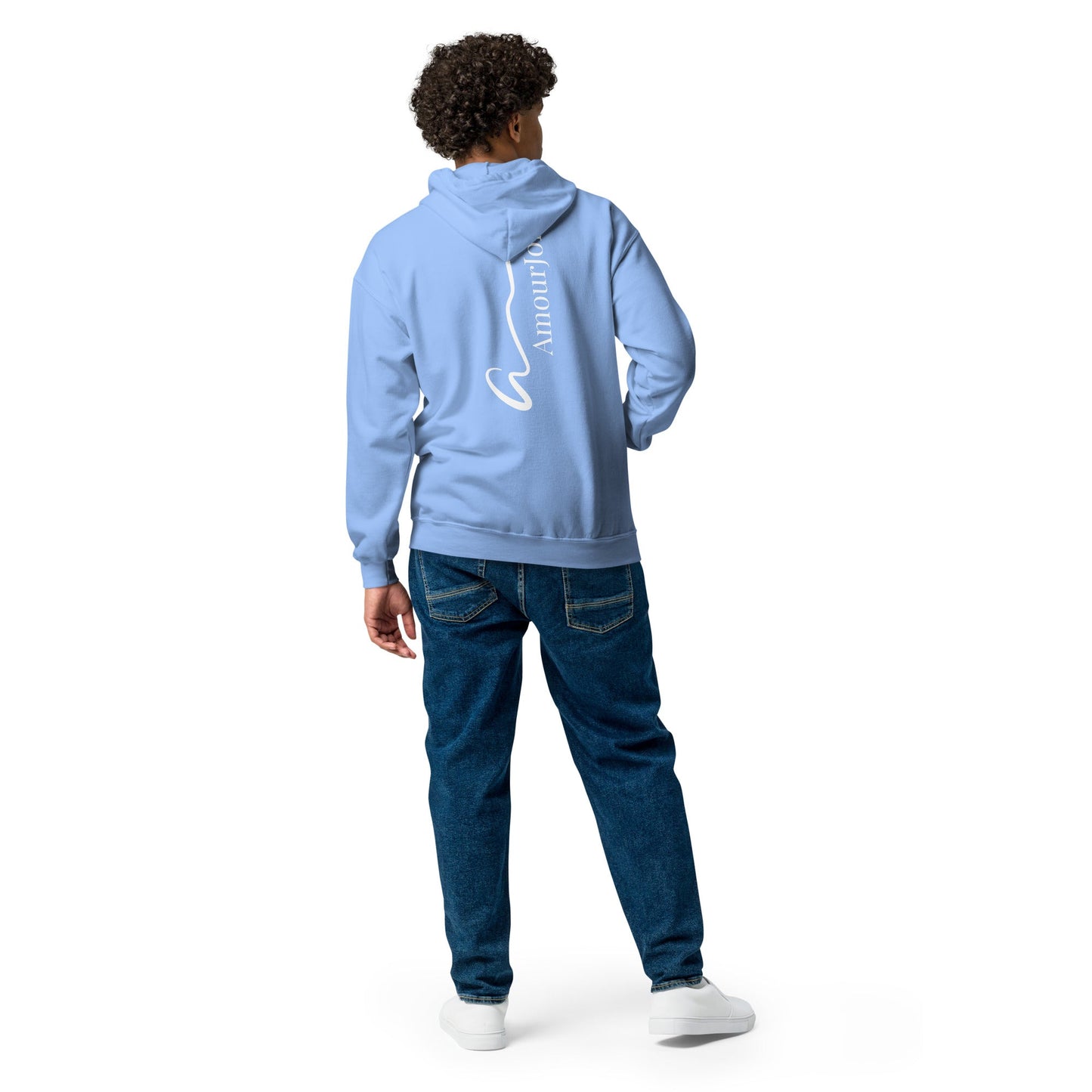 Amourjoie Unisex heavy blend zip hoodie My Store