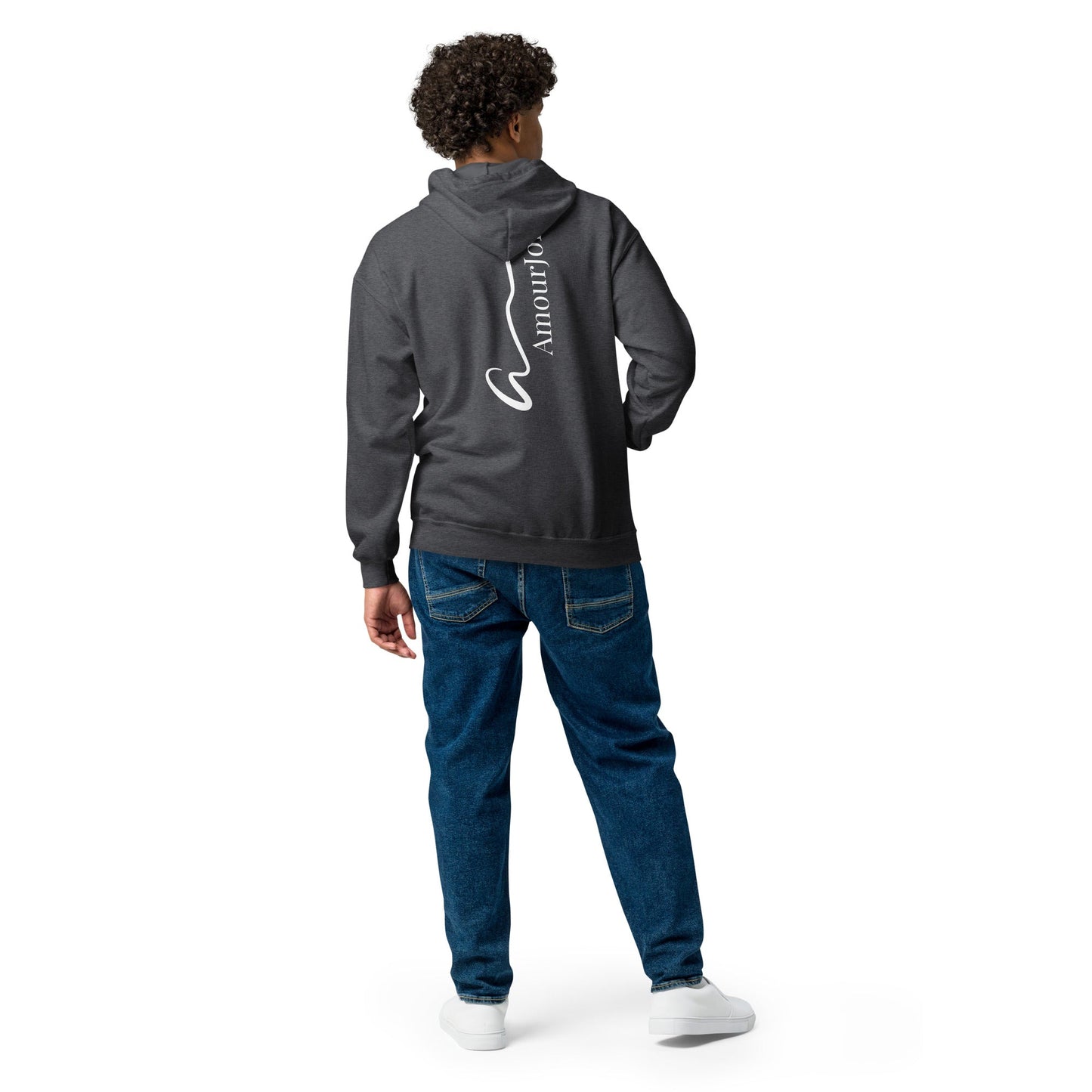 Amourjoie Unisex heavy blend zip hoodie My Store