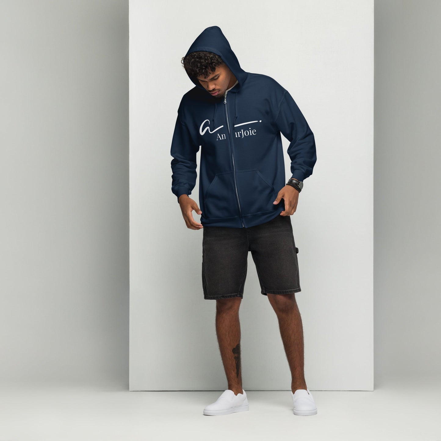 Amourjoie Unisex heavy blend zip hoodie My Store