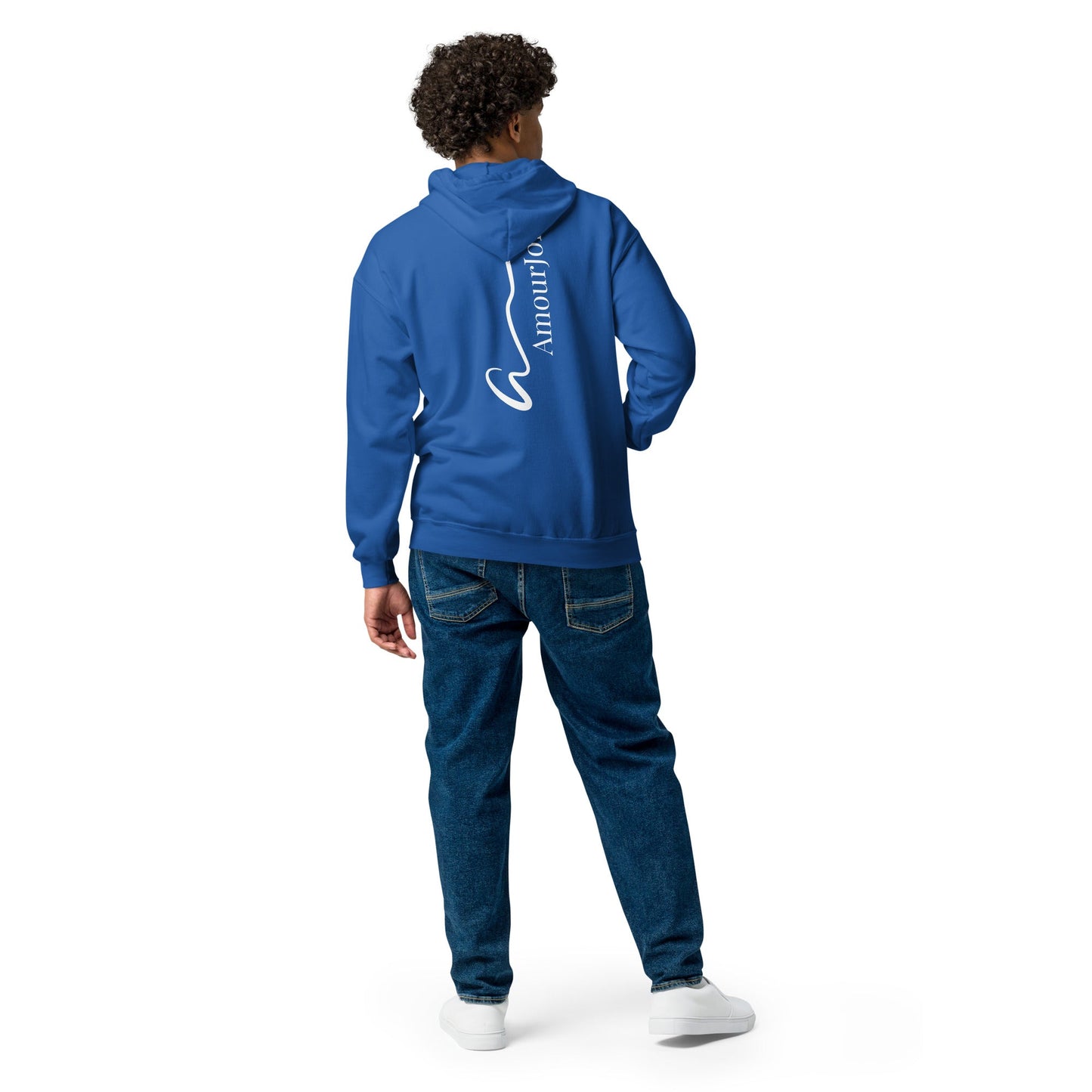 Amourjoie Unisex heavy blend zip hoodie My Store