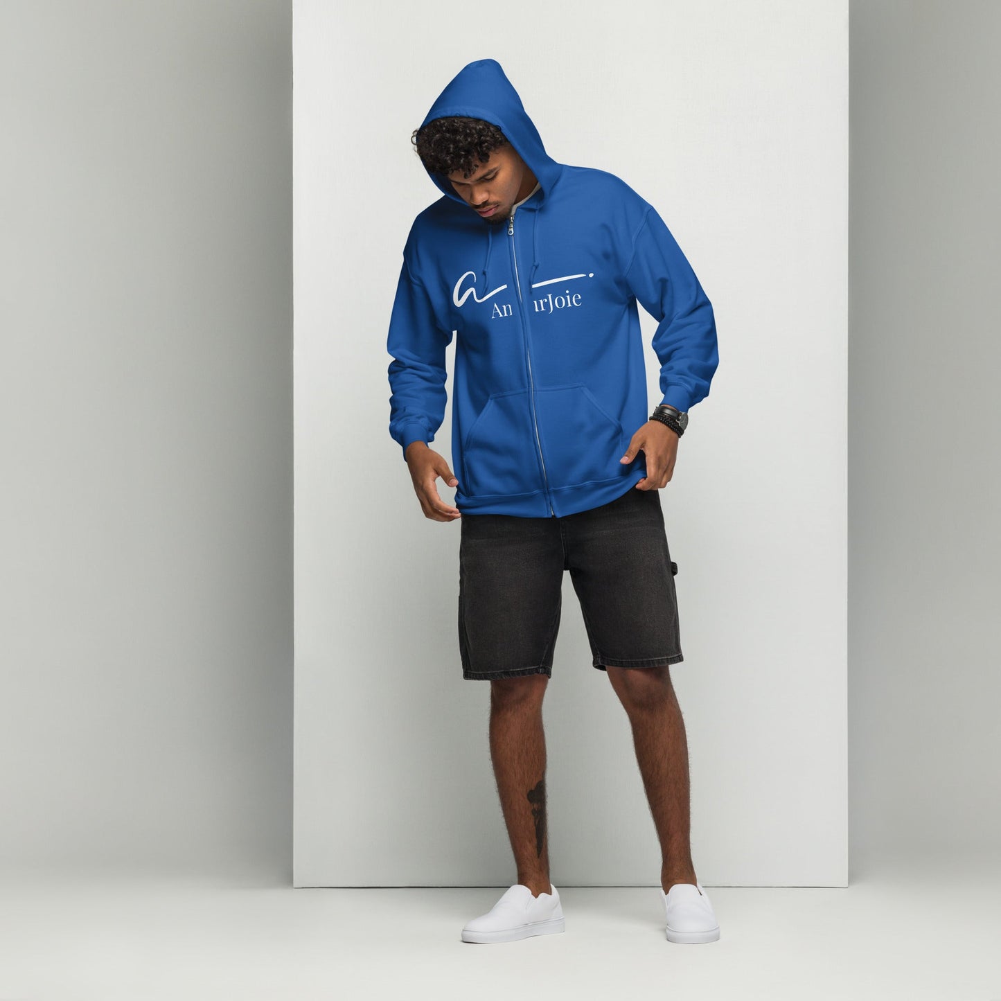 Amourjoie Unisex heavy blend zip hoodie My Store