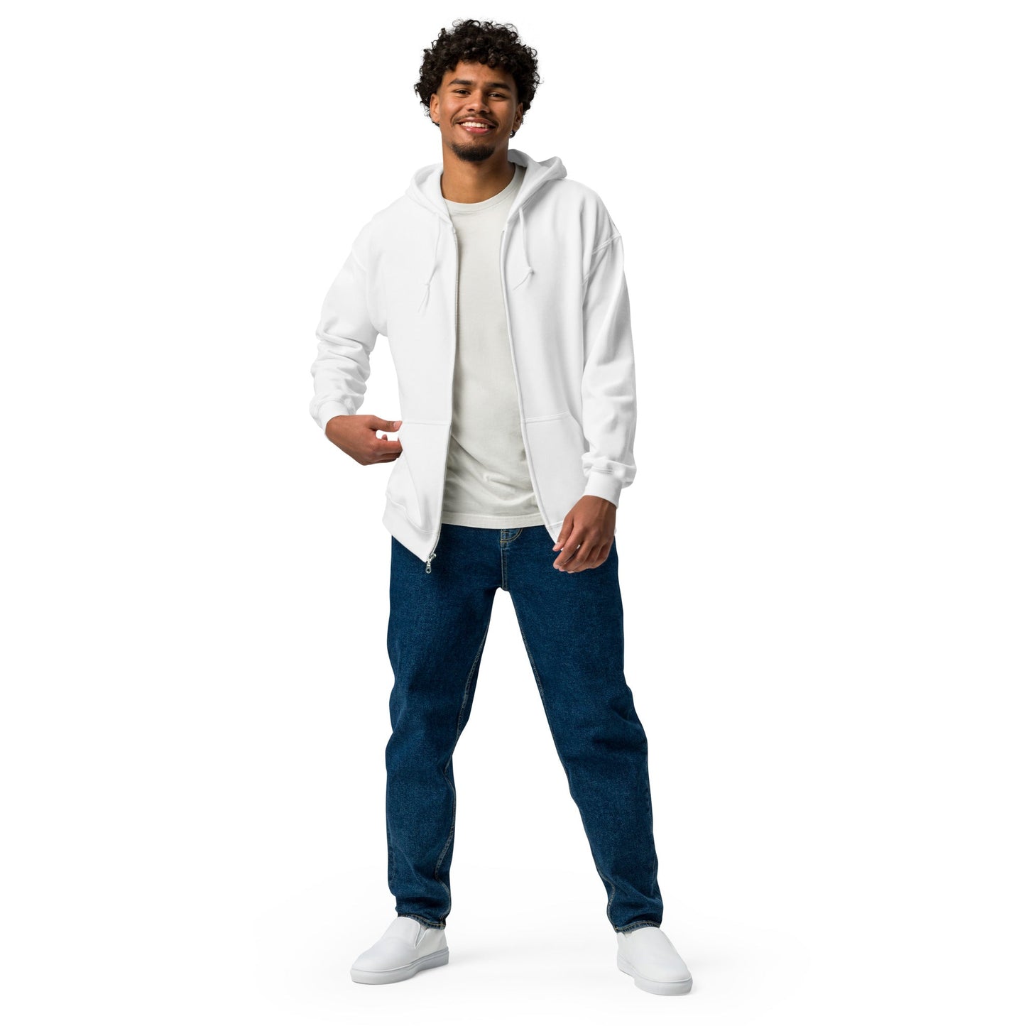 Amourjoie Unisex heavy blend zip hoodie My Store