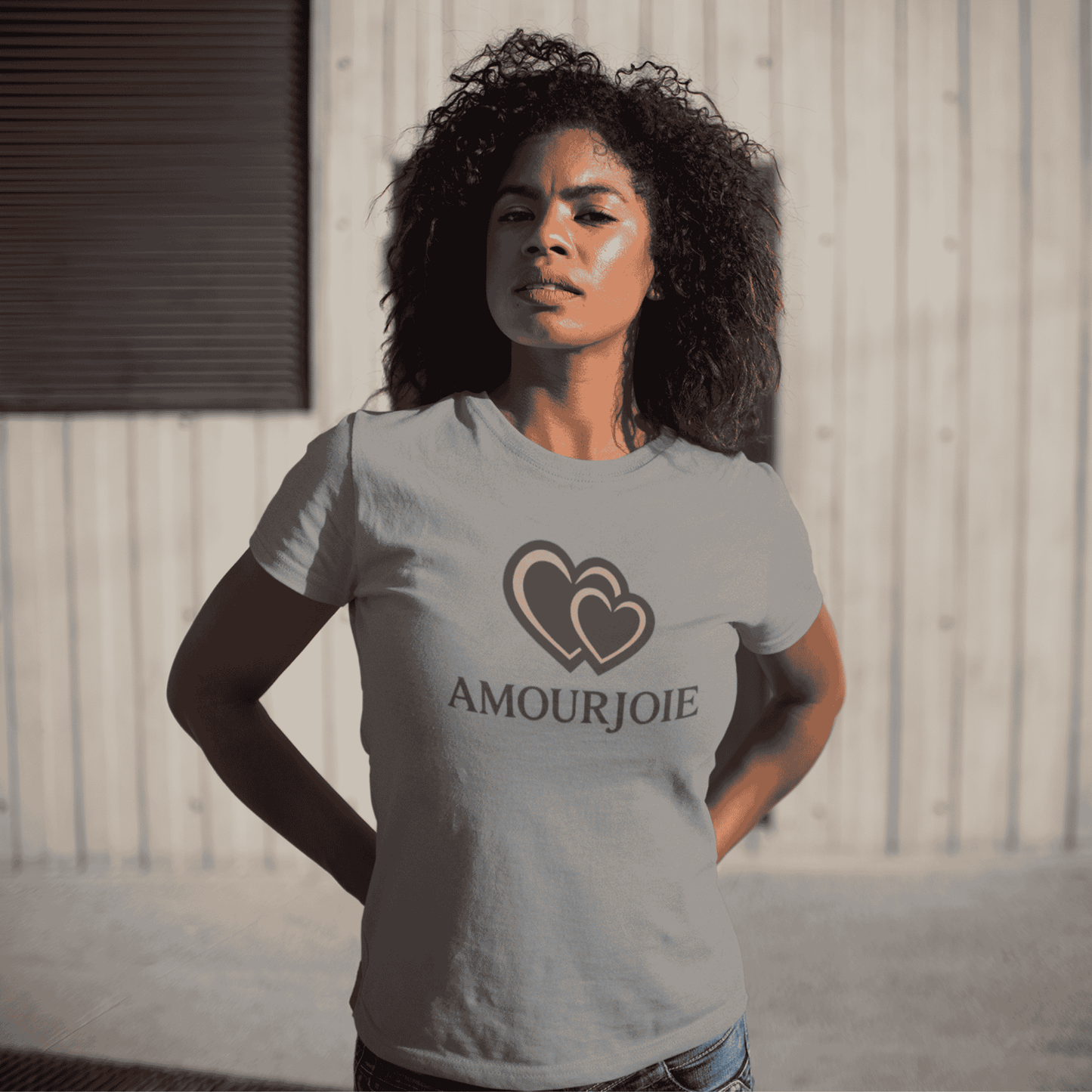 Two hearts classic t-Shirt For Women