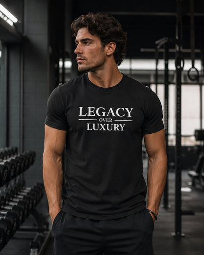 Legacy over Luxury Unisex t-shirt