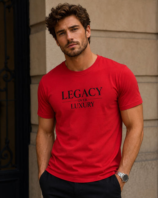 Legacy over Luxury Unisex t-shirt