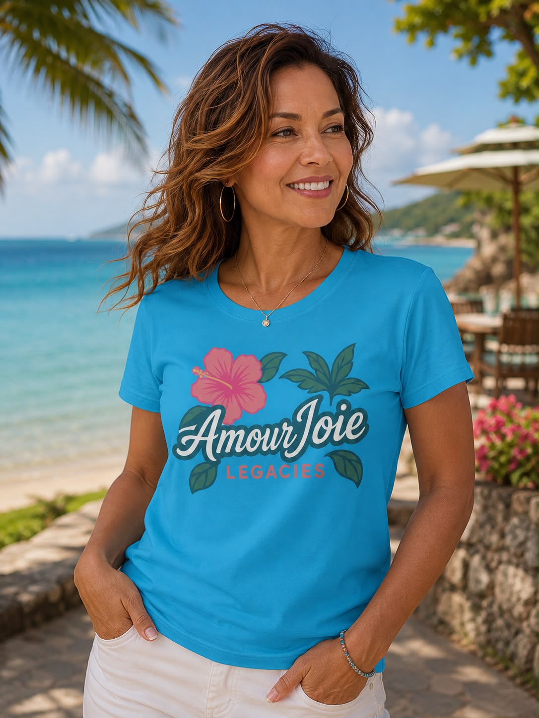 Summer Time Fine classic tee For Women