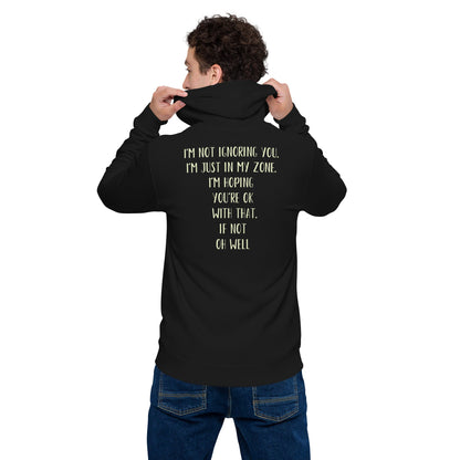 Amourjoie zone Unisex basic zip hoodie Amour-joie
