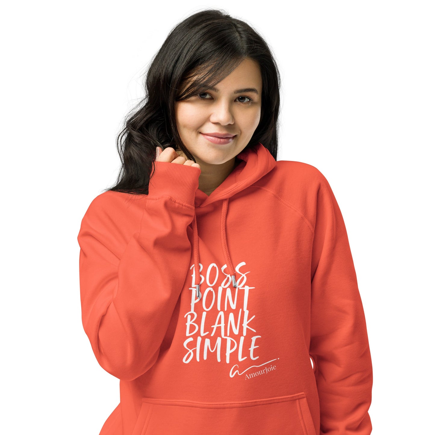 Amourjoie Boss Unisex eco raglan hoodie Amour-joie