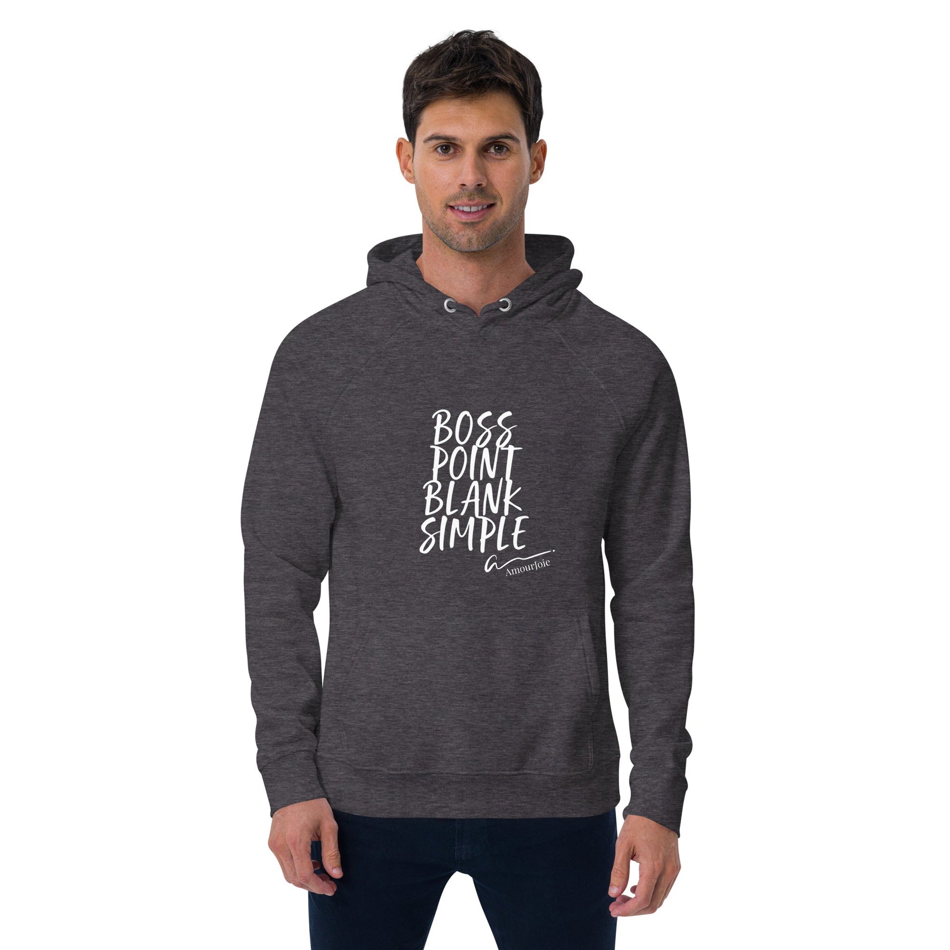 Amourjoie Boss Unisex eco raglan hoodie Amour-joie