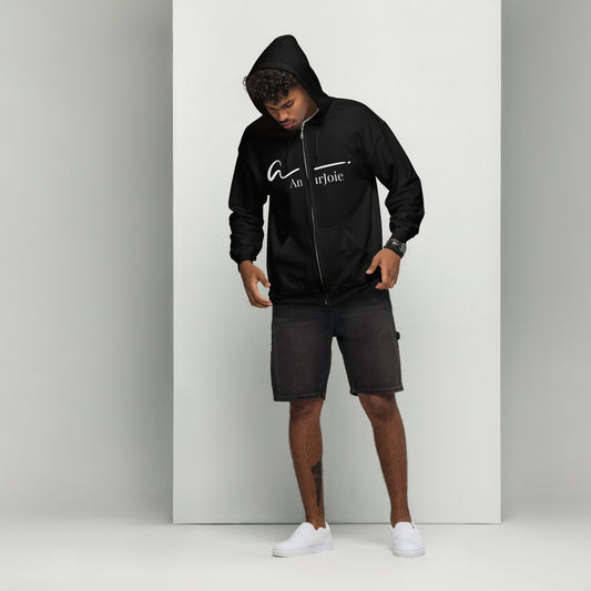 Amourjoie Unisex heavy blend zip hoodie My Store