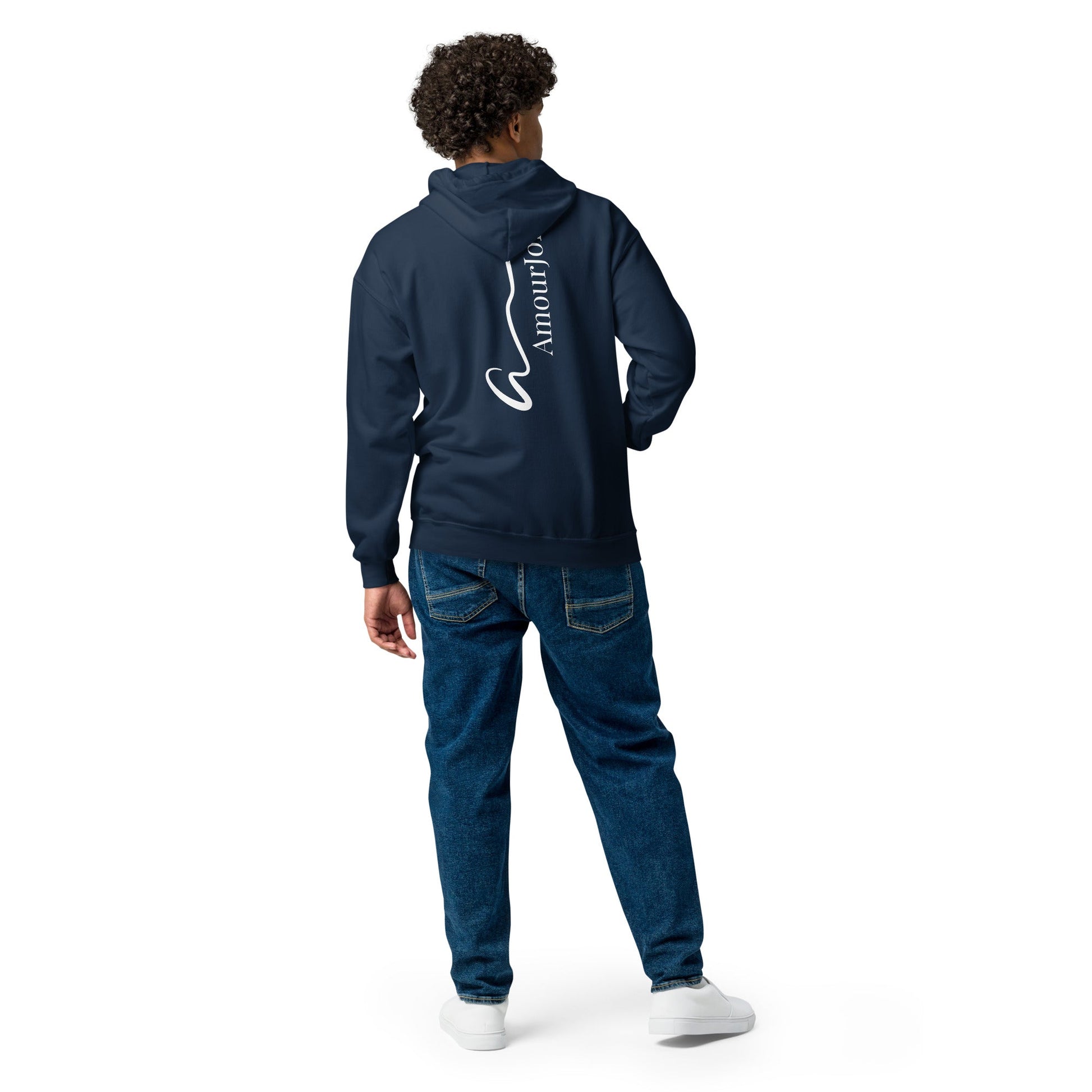 Amourjoie Unisex heavy blend zip hoodie My Store