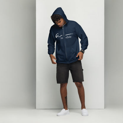 Amourjoie Unisex heavy blend zip hoodie My Store