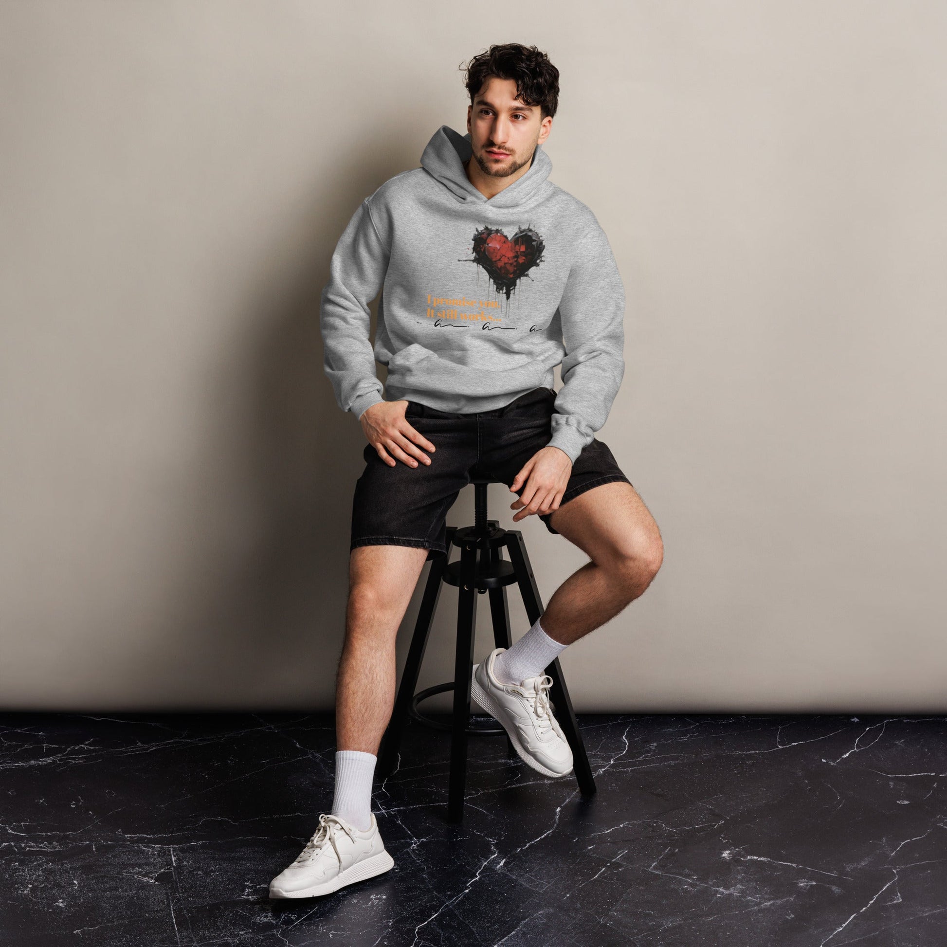 Amourjoie It still works Unisex oversized hoodie Amour-joie