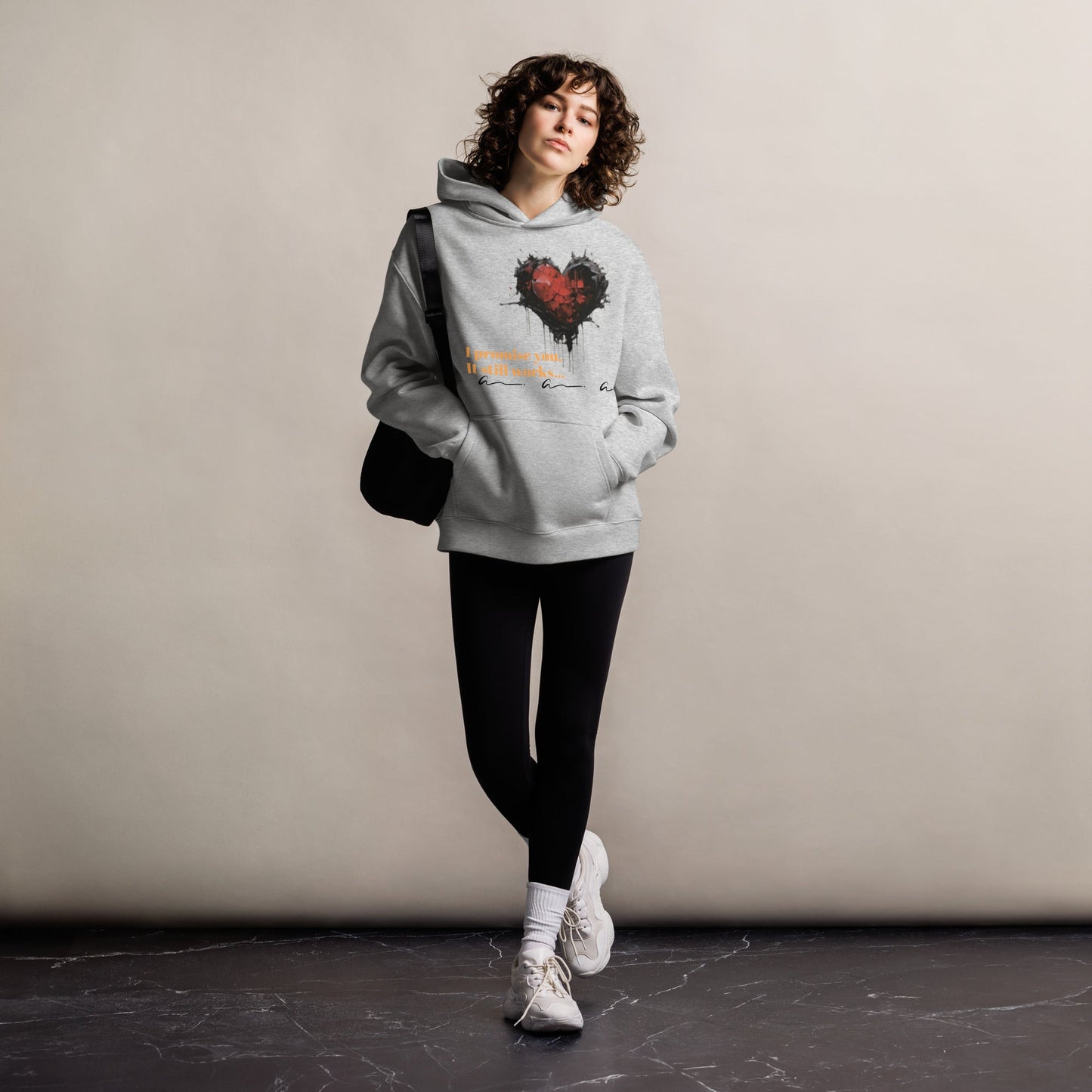 Amourjoie It still works Unisex oversized hoodie Amour-joie
