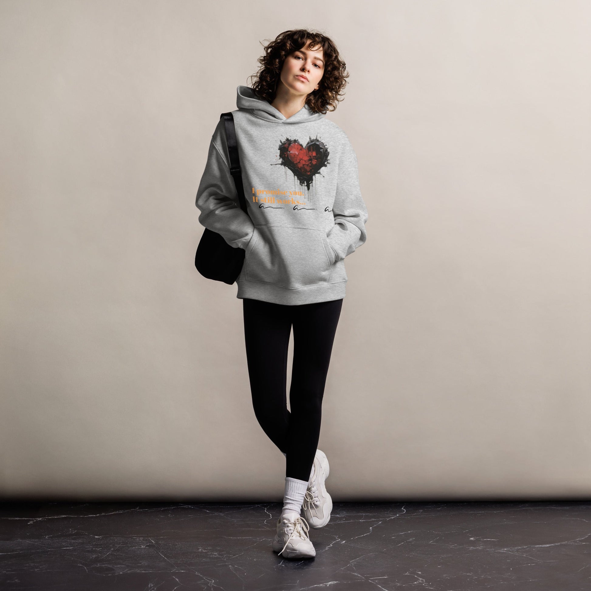 Amourjoie It still works Unisex oversized hoodie Amour-joie