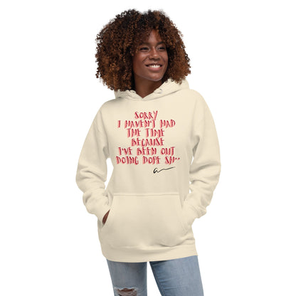Amourjoie women's no time Hoodie Amour-joie