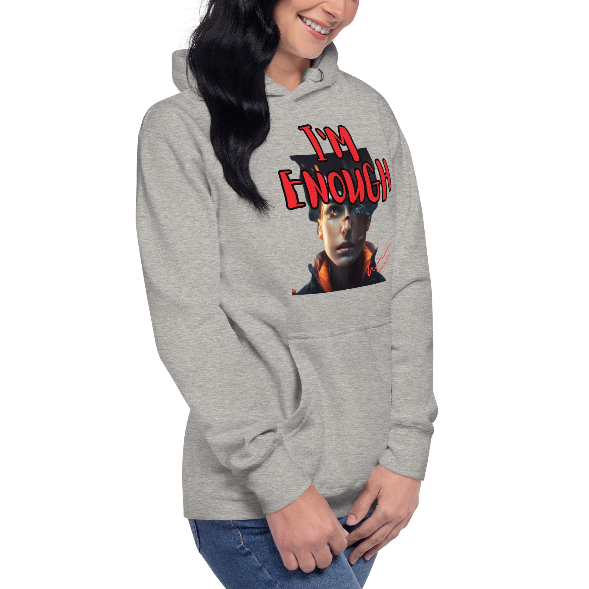 Amourjoie I'm enough Unisex Hoodie Amour-joie