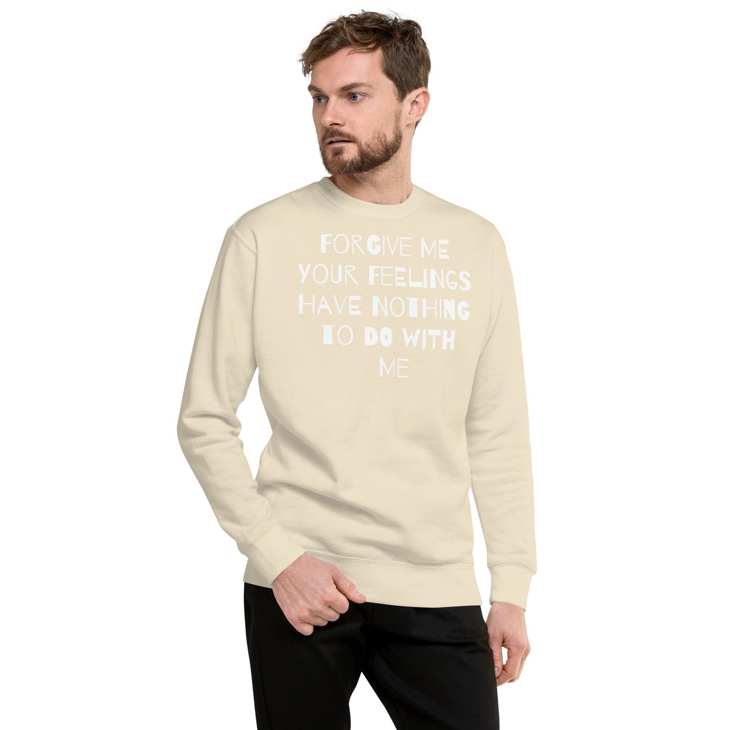 Amourjoie your feelings Unisex Premium Sweatshirt Amour-joie