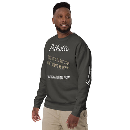 Amourjoie Pathetic Men's Premium Sweatshirt Amour-joie