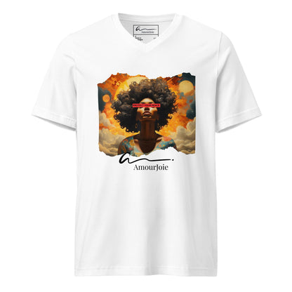 women Short Sleeve V-Neck T-Shirt