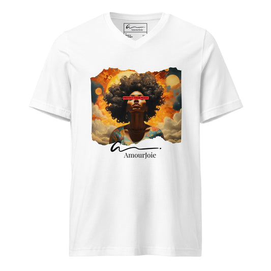 women Short Sleeve V-Neck T-Shirt